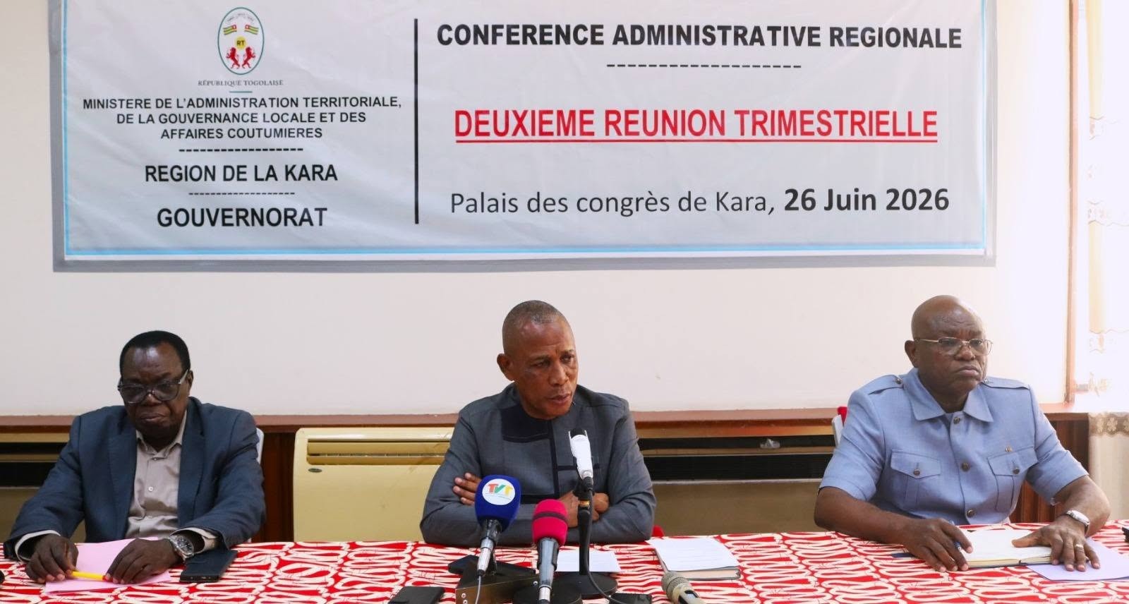 Conférence Administrative Régionale de la Kara : les grands projets de développement de la région au centre des échanges