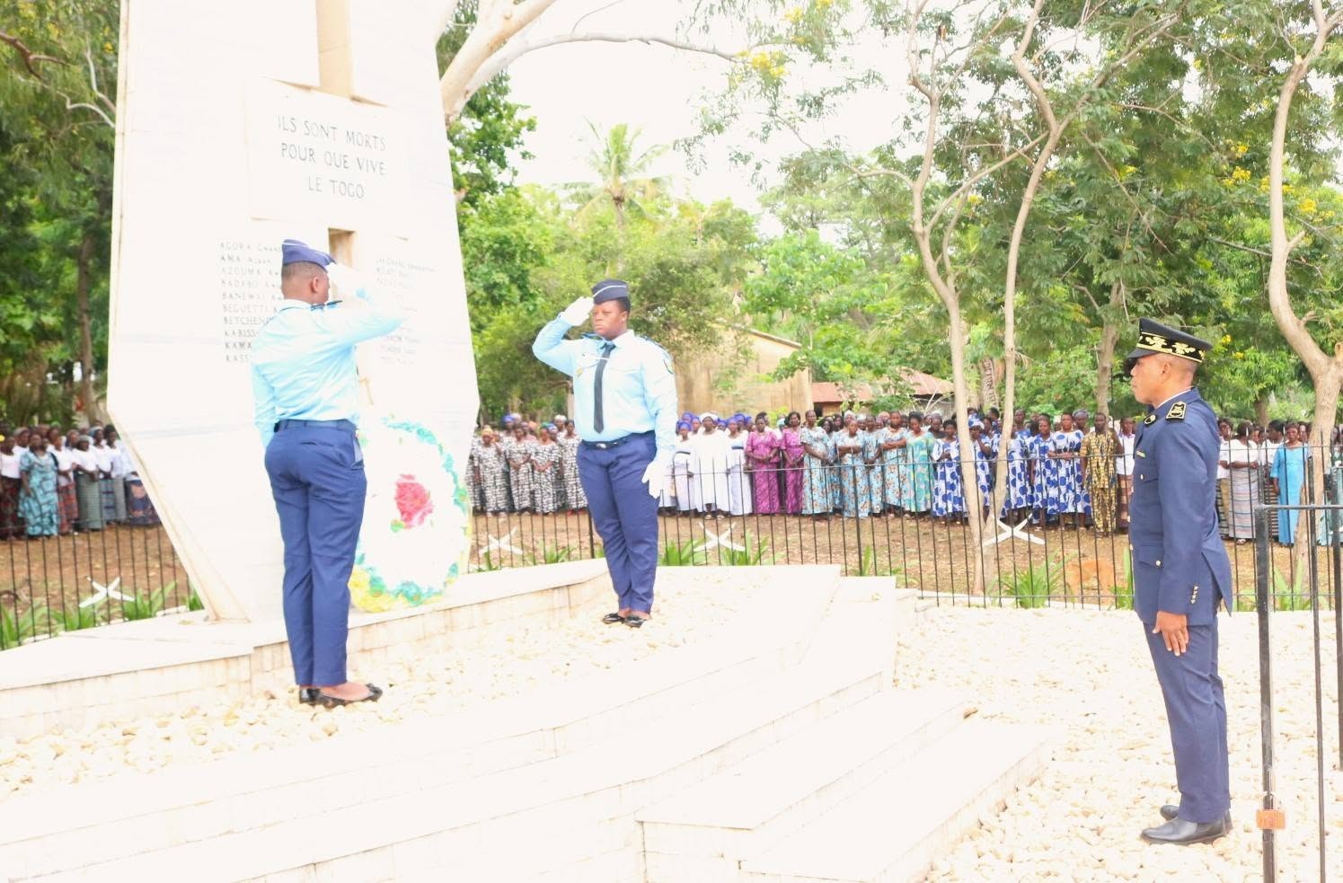 Kara rend hommage aux martyrs de Pya Hodo