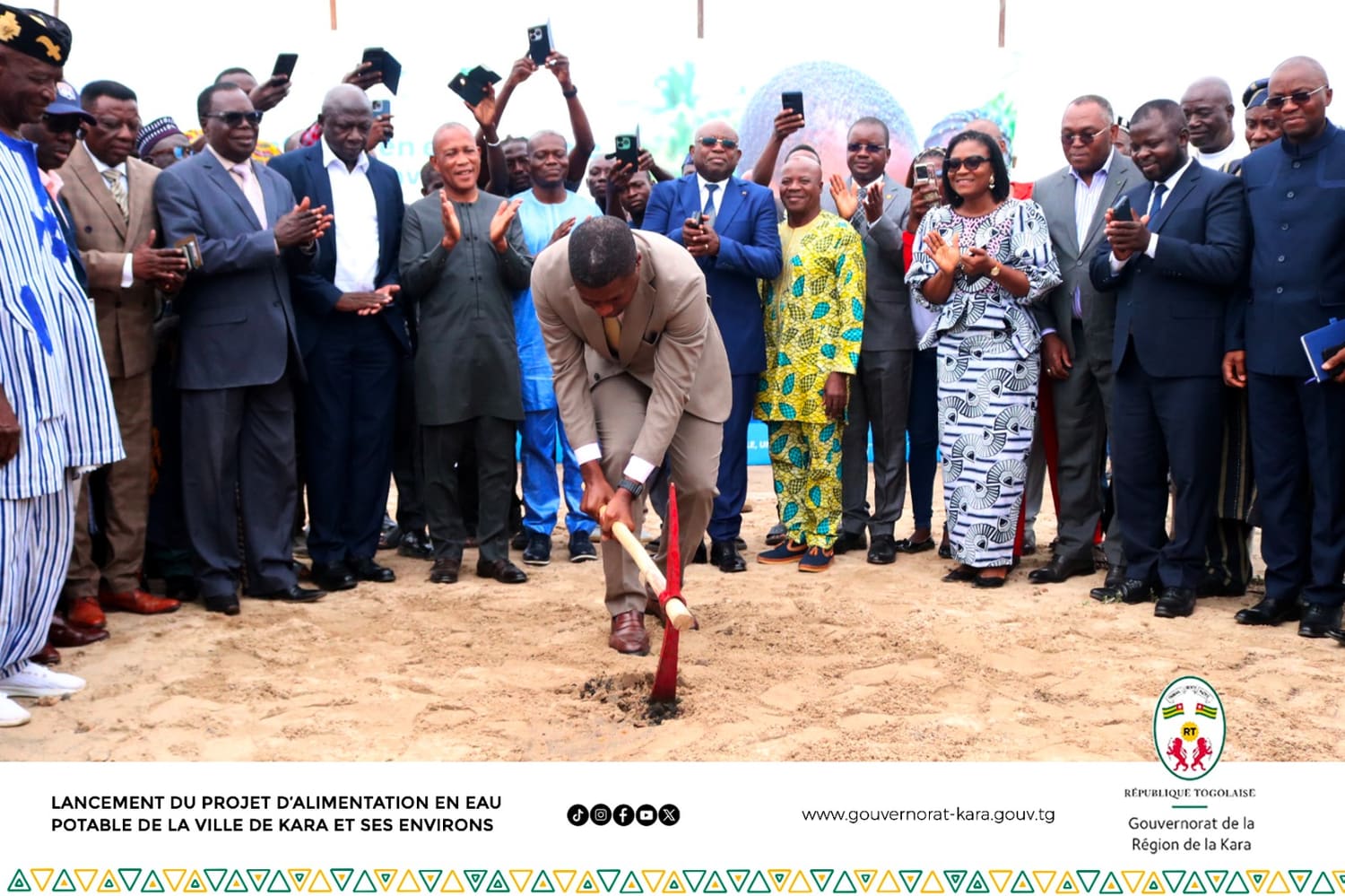 Kara renforce ses infrastructures pour un accès durable à l’eau potable